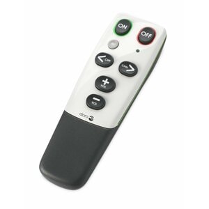 Doro HandleEasy 321rc Wireless Universal Remote Control - For TV - Alkaline Battery - Grey - 1