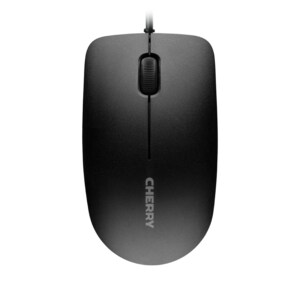 CHERRY MC 1000 Mouse - USB 2.0 - Optical - 3 Button(s) - Black - 1 - Cable - 1200 dpi - Scroll Wheel - Symmetrical