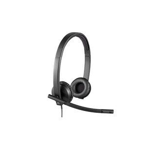 Cuffie Logitech H570e Cavo Over-the-head Stereo - Binaural - Supra-aural - 31,50 Hz a 20 kHz - Cancellazione del rumore, E