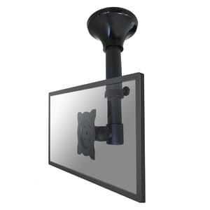 Newstar TV/Monitor Ceiling Mount for 10"-30" Screen, Height Adjustable - Black - Height Adjustable - 25.4 cm to 66 cm (26"
