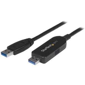 StarTech.com USB 3.0 Data Transfer Cable for Mac and Windows - Fast USB Transfer Cable for Easy Upgrades - 1.8m (6ft) - Qu