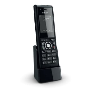 Snom M85 Handset - Schwarz - Schnurlos - DECT - 5,1 cm (2 Zoll) Screen Size - Headset-Anschluss - 17 Stunde(n) Battery Tal