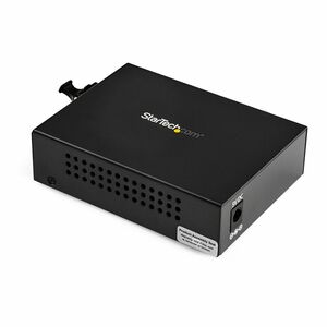 StarTech.com Gigabit Ethernet Glasfaser Medienkonverter - 850nm MM LC - 500m - Mit MM SFP Transceiver - 2 Anschluss(e) - 1