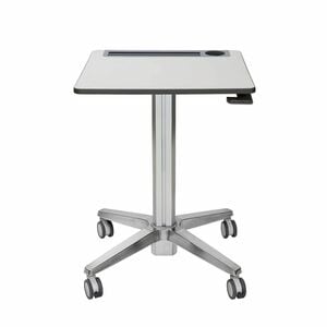 Ergotron LearnFit Student Desk - Height Adjustable x 609.60 mm Table Top Width x 558.80 mm Table Top Depth - Student, Clas