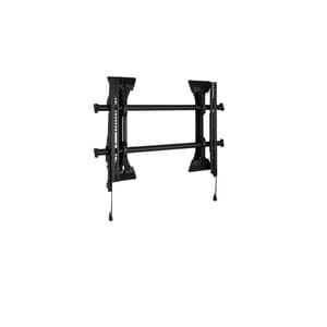 ITB - Staffa a muro fissa con microregolazioni per monitor da 32" a 65", portata 57Kg., VESA Max 600x400