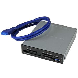 StarTech.com USB 3.0 Internal Multi-Card Reader with UHS-II Support - SD/Micro SD/MS/CF Memory Card Reader - Turn a 3.5" i