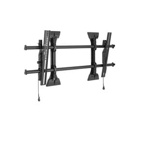 ITB - Staffa inclinabile con microregolazioni per monitor da 37" a 65", portata 91Kg., VESA max 800x400
