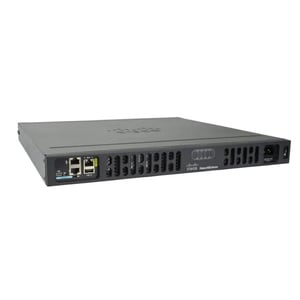 Cisco 4000 4331 Router - 3 Ports - 2 RJ-45 Port(s) - Management Port - 6 - 4 GB - Gigabit Ethernet - 1U - Desktop, Rack-mo