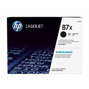 HP 87X (CF287X) Original High Yield Laser Toner Cartridge - Single Pack - Black - 1 Each - 18000 Pages