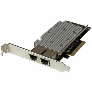StarTech.com 10G Network Card - 2 port - NBASE-T - RJ45 Port - Intel X550 chipset - Ethernet Card - Intel NIC Card - PCI E