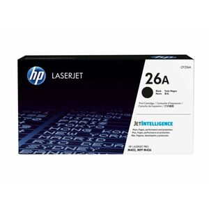 HP 26A Original Laser Toner Cartridge - Black - 1 Each - 3100 Pages