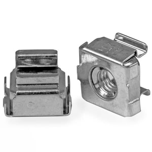 StarTech.com M5 Cage Nuts - 100 Pack - M5 Mounting Cage Nuts for Server Rack & Cabinet - Install your rack-mountable hardw
