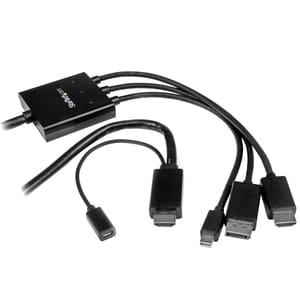 StarTech.com 1,8m (6 ft.) HDMI, DisplayPort or Mini DisplayPort to HDMI Converter Cable - HDMI, DP or Mini DP to HDMI Adap