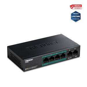 5-PORT 10/100MBPS SWITCH POE 40W