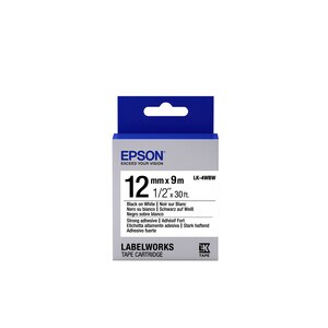 Epson Label Tape - 12 mm Width - White