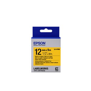 Epson Label Tape - 12 mm Width - Yellow