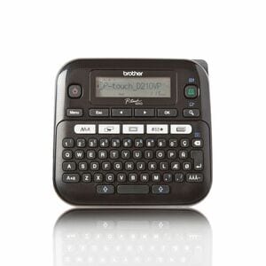 Brother P-touch PT-D210VP Electronic Label Maker - Thermal Transfer - 20 mm/s Mono - 180 dpi - Label, Tape3.50 mm, 6 mm, 9