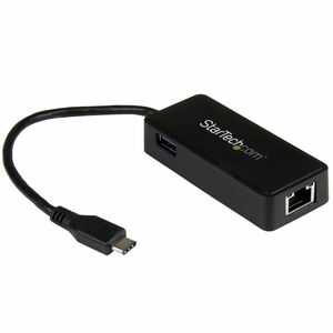 StarTech.com Gigabit Ethernet Adapter for Computer, Notebook - 10/100/1000Base-T - Desktop - USB 3.1 ASIX - AX88179 - 1 Po