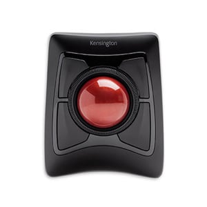 Kensington Expert Mouse Trackball - Bluetooth/Radio-Frequenz - USB - Optisch - Schwarz - Kabellos - Trackball