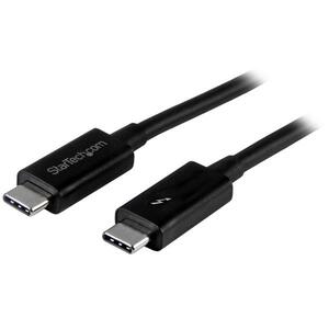 StarTech.com 2m (6.6ft) Thunderbolt 3 Cable, 20Gbps, 100W PD, 4K Video, Thunderbolt-Certified, Compatible w/ TB4/USB 3.2/D