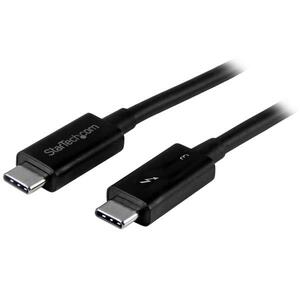 StarTech.com 50cm (1.6ft) Thunderbolt 3 Cable, 40Gbps, 100W PD, 4K/5K Video, Thunderbolt-Certified, Compatible w/ TB4/USB 