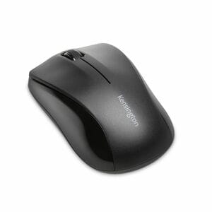 Souris Kensington - Fréquence radio - USB - Optique - 3 Bouton(s) - Noir - Sans fil - 1000 dpi - Roulettes avec frein - Sy