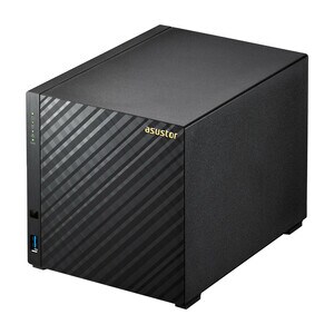 Asus AS3104T 4 x Total Bays NAS Storage System Celeron N3050 Dual-core (2 Core) 1.60 GHz - 2 GB RAM - DDR3L SDRAM Desktop 