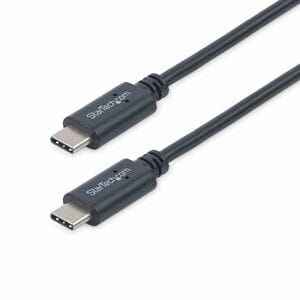 StarTech.com 1m 3 ft USB C Cable - M/M - USB 2.0 - USB-IF Certified - USB-C Charging Cable - USB 2.0 Type C Cable - Cable 