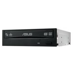 ASUS DRW-24D5MT/BLK/G/AS/P2G BLACK INTERNAL RETAIL PACK SATA DVD BURNER. M-DISC 24X DVD WRITING SPEED DUAL LAYER SATA INTE