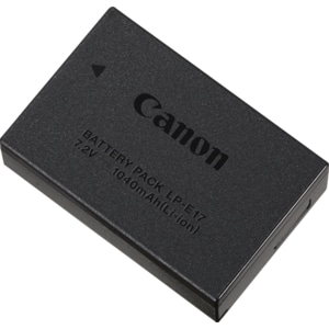 Canon LP-E17 Battery - Lithium Ion (Li-Ion) - For Camera - Battery Rechargeable - 8.4 V DC - 700 mAh Shelf Life