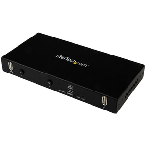 StarTech.com 2-port KVM Console Adapter - Laptop-to-Server - Rackmount Crash Cart Adapter - 2 Computer(s) - 1 Local User(s