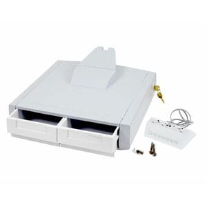 Ergotron Drawer - Medium - 907.2 g Load Capacity - Grey - Removable, Drawer Divider, Lockable