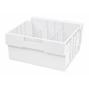 Ergotron Drawer - Large - White - Removable, Drawer Divider