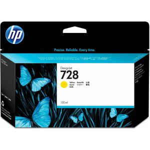 HP 728 Original Jato de tinta Tinteiro - Amarelo Pack