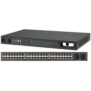 Perle IOLAN SCS48C DAC Device Server - Twisted Pair - 2 x Network (RJ-45) - 10/100/1000Base-T - Gigabit Ethernet - Managem