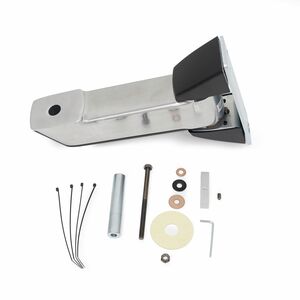Ergotron StyleView Verlängerung für Montagearm, Monitor-Halterung, Workstation - Poliertes Aluminium - Aluminium, Hochwert