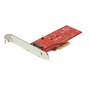 StarTech.com M.2 Adapter - x4 PCIe 3.0 NVMe - Low Profile and Full Profile - SSD PCIE M.2 Adapter - M2 SSD - PCI Express S