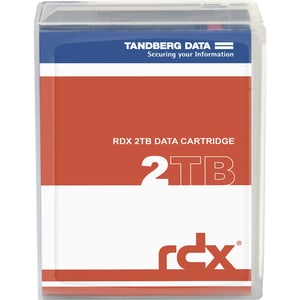 Cartouche disque dur Tandberg Data RDX QuikStor 8731-RDX Durci - Externe - 2 To - USB