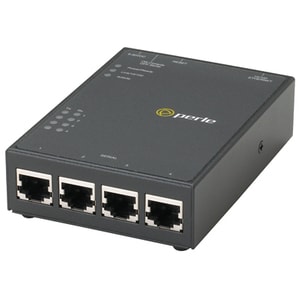 Perle IOLAN SDS4 Device Server - 32 MB - Twisted Pair x Network (RJ-45) x No - 4 x Serial Port - 10/100Base-TX - Fast Ethe