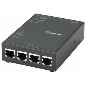 Perle IOLAN STS4 D Terminal Server - 32 MB - Twisted Pair - 4 x Serial Port - 10/100Base-TX - Fast Ethernet - Wall Mountab