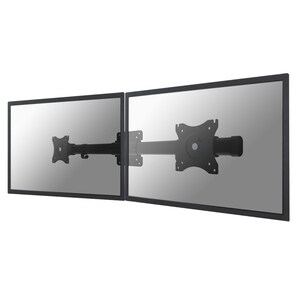 Neomounts Neomounts Pro FPMA-CB100BLACK Mounting Adapter for Monitor, Flat Panel Display - Black - 2 Display(s) Supported 