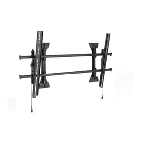 ITB - Staffa a muro inclinabile con microregolazioni per monitor da 65" a 95", portata 114Kg. VESA max 1000x600