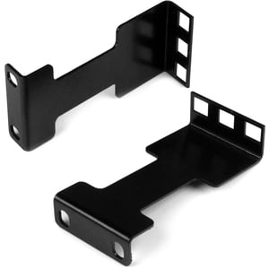 StarTech.com Rail Depth Adapter Kit for Server Racks - 4 in. (10 cm) Rack Extender - 1U - 4.54 kg Load Capacity - Steel - 
