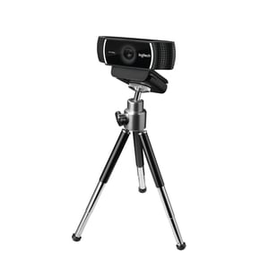 Logitech C922 Webcam - 60 fps - 1920 x 1080 Video - Auto-focus - For Computer