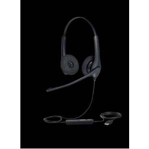 Cuffie Jabra BIZ 1500 Cavo Over-the-head Stereo - Nero - Binaural - Supra-aural - 32 Ohm - 20 Hz a 6,80 kHz - 230 cm Cavo 