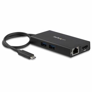 StarTech.com USB C Multiport Adapter with Power Delivery (Charging) - USB Type C to 4K HDMI / USB 3.0 / Gigabit Ethernet H