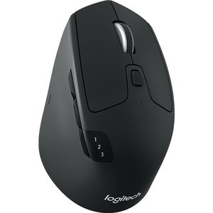 Logitech M720 Mouse - Bluetooth/Radio Frequency - USB - Optical - 8 Button(s) - Wireless - 1000 dpi - Scroll Wheel - Right