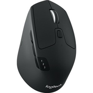 Logitech M720 Mouse - Bluetooth/Radio Frequency - USB - Optical - 8 Button(s) - Wireless - 1000 dpi - Scroll Wheel - Right