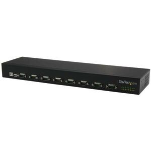 StarTech.com USB to Serial Hub â€" 8 Port â€" COM Port Retention â€" Rack Mount and Daisy Chainable â€" FTDI USB to RS232 