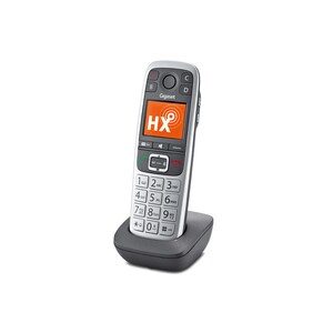 Gigaset E560 HX Handset - Silber - Schnurlos - DECT - 150 Phone Book/Directory Memory - 14 Stunde(n) Battery Talk Time